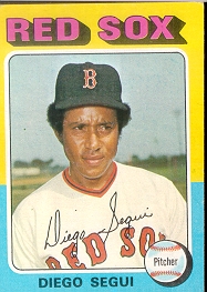 1975 Topps Baseball Cards      232     Diego Segui